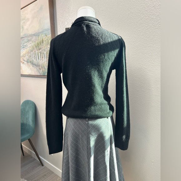 Apt. 9 Black‎ 100% Cashmere Turtleneck Sweater Women’s Small - Picture 3 of 6